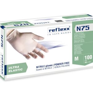 Guanti in Nitrile senza polvere Reflexx N75